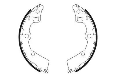 Комплект тормозных колодок HELLA купить