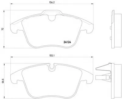Комплект тормозных колодок, дисковый тормоз HELLA купить