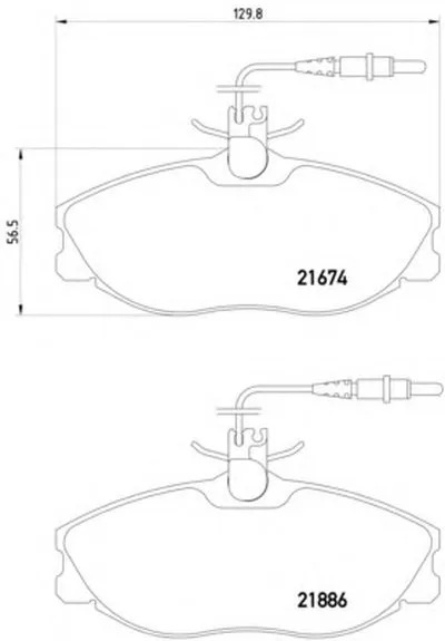 Комплект тормозных колодок, дисковый тормоз HELLA купить