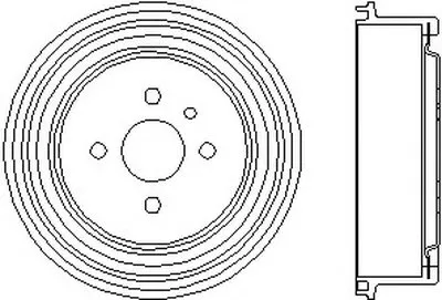 Тормозной барабан HELLA купить