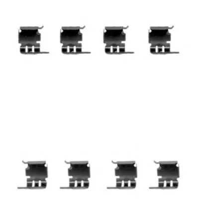 Комплектующие, колодки дискового тормоза HELLA купить