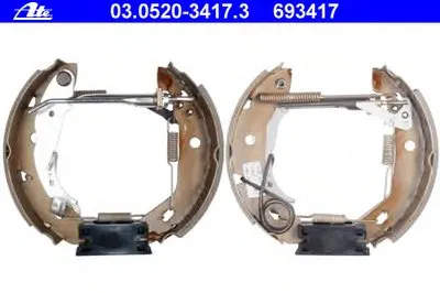 Комплект тормозных колодок Original ATE TopKit ATE купить