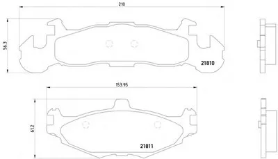 Комплект тормозных колодок, дисковый тормоз HELLA PAGID купить