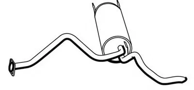 Глушитель выхлопных газов конечный WALKER купить