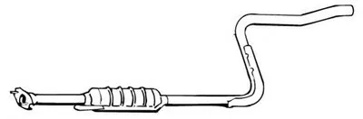 Средний глушитель выхлопных газов WALKER купить