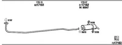 Система выпуска ОГ WALKER купить