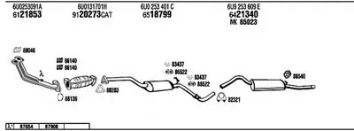 Система выпуска ОГ WALKER купить