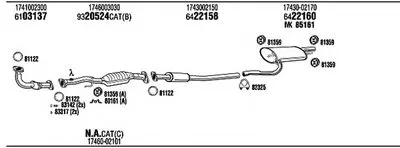 Система выпуска ОГ WALKER купить