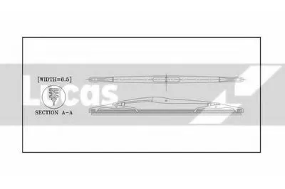Щетка стеклоочистителя LUCAS ELECTRICAL купить
