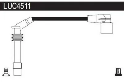 Комплект проводов зажигания LUCAS ELECTRICAL купить