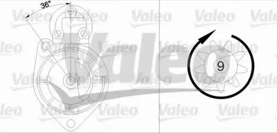 Стартер VALEO купить