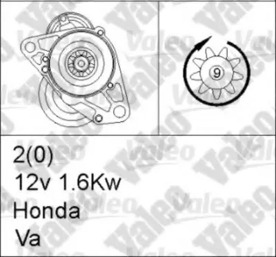 Стартер VALEO купить