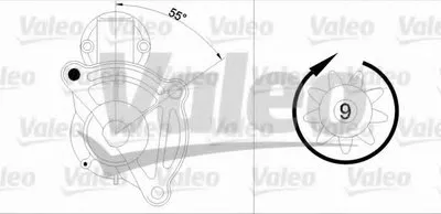 Стартер VALEO купить