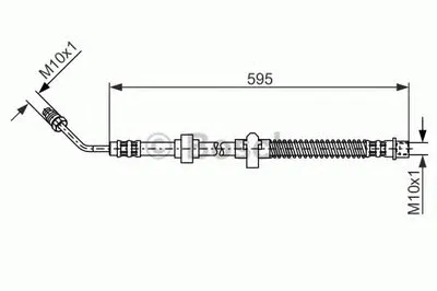 Тормозной шланг BOSCH купить