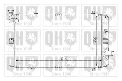 Радиатор, охлаждение двигателя QUINTON HAZELL купить