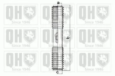 Комплект пылника, рулевое управление QUINTON HAZELL купить