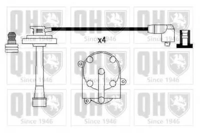 Крышка распределителя зажигания CI QUINTON HAZELL купить