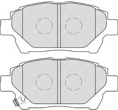 Комплект тормозных колодок, дисковый тормоз PREMIER FERODO купить