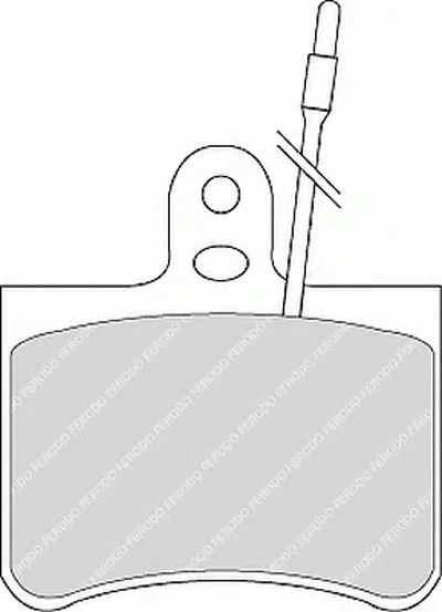 Комплект тормозных колодок, дисковый тормоз PREMIER FERODO купить