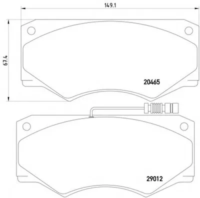 Комплект тормозных колодок, дисковый тормоз MINTEX купить