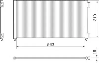 Конденсатор, кондиционер MAGNETI MARELLI купить