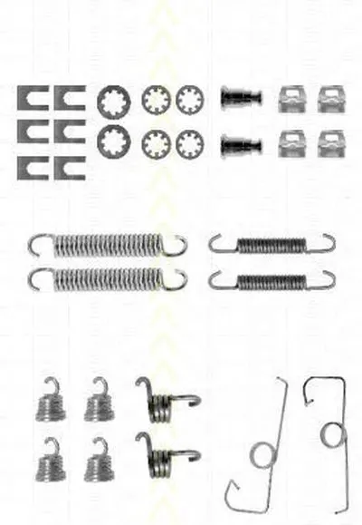 Комплектующие, тормозная колодка TRISCAN купить
