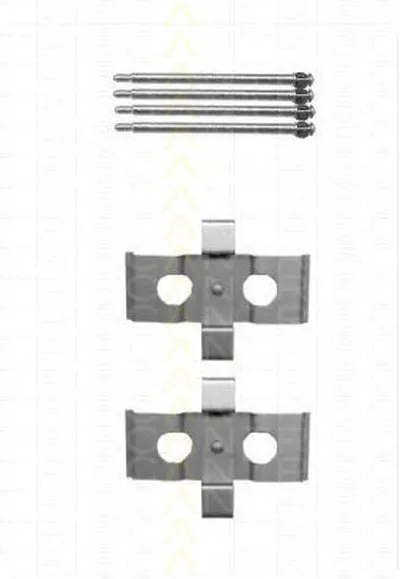 Комплектующие, колодки дискового тормоза TRISCAN купить
