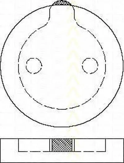 Комплект тормозных колодок, дисковый тормоз TRISCAN купить