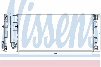 Конденсатор, кондиционер NISSENS купить