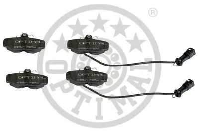 Комплект тормозных колодок, дисковый тормоз OPTIMAL купить