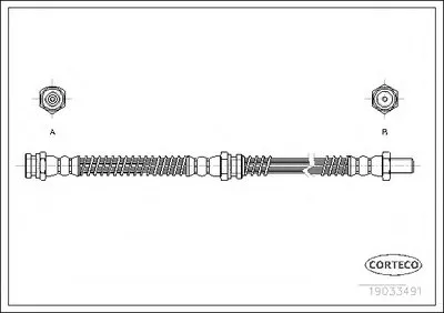 Тормозной шланг CORTECO купить