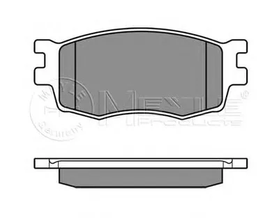 Комплект тормозных колодок, дисковый тормоз MEYLE купить