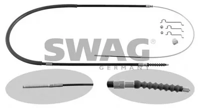 Трос, стояночная тормозная система SWAG купить