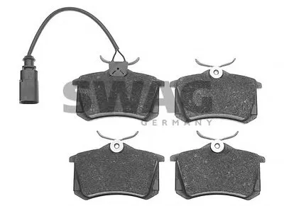 Комплект тормозных колодок, дисковый тормоз SWAG купить