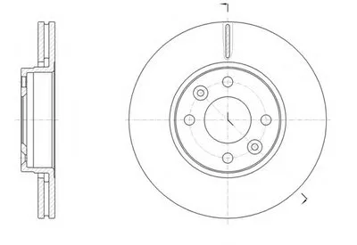 Тормозной диск KAWE купить