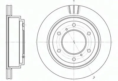 Тормозной диск REMSA купить
