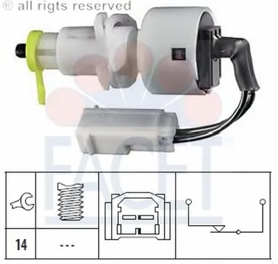 Выключатель фонаря сигнала торможения FACET купить