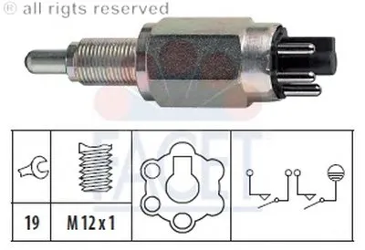 Выключатель, фара заднего хода FACET купить