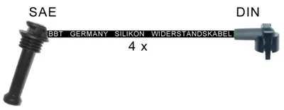 Комплект проводов зажигания BBT купить