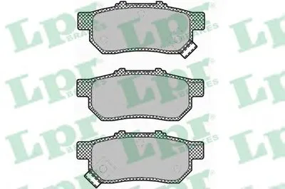 Комплект тормозных колодок, дисковый тормоз LPR купить