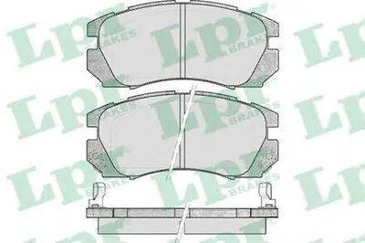 Комплект тормозных колодок, дисковый тормоз LPR купить