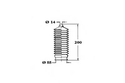Пыльник, рулевое управление OCAP купить