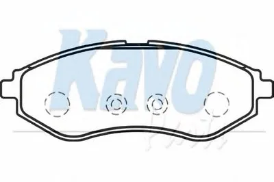 Комплект тормозных колодок, дисковый тормоз MK KASHIYAMA KAVO PARTS купить