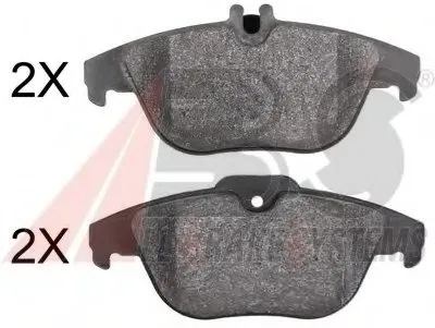 Комплект тормозных колодок, дисковый тормоз A.B.S. купить