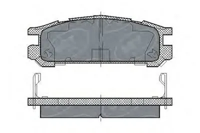 Комплект тормозных колодок, дисковый тормоз SCT Germany купить