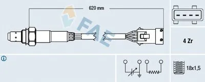 Лямда-зонд FAE купить