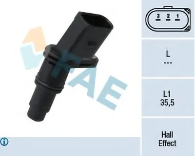 Датчик, положение распределительного вала FAE купить