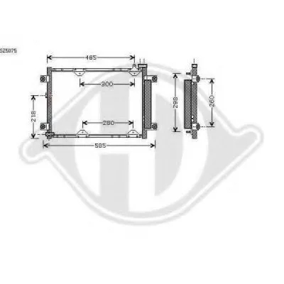 Конденсатор, кондиционер DIEDERICHS купить