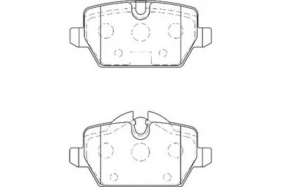 Комплект тормозных колодок, дисковый тормоз DURON купить