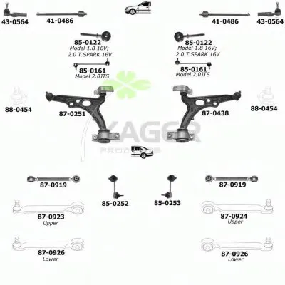 Подвеска колеса KAGER купить